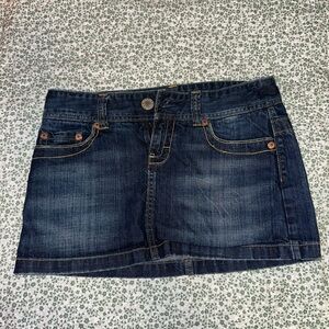 American Eagle Denim Mini Skirt Size 4